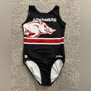 Arkansas Razorbacks Leotard child size 12